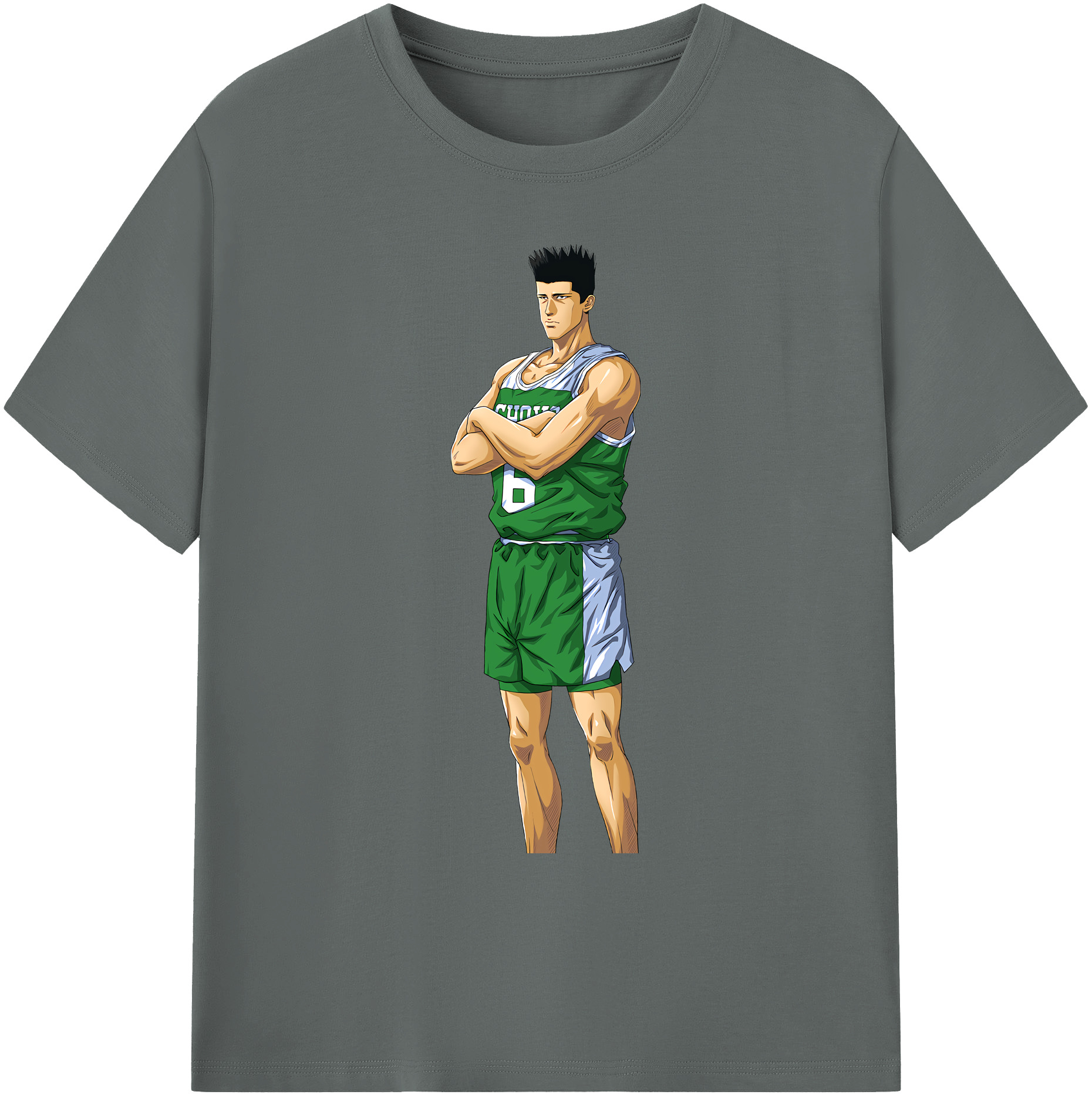 （画像用） SLAM DUNK／スラムダンク 綿100％ メンズ半袖Tシャツ｜肌触りやわらか＆通気性